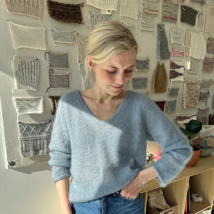 Kumulus Bluse – Petite Knit – Strickpaket aus der Tilia by Filcolana ab 59 €