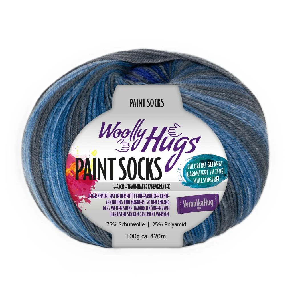 Paint Socks by Woolly Hugs