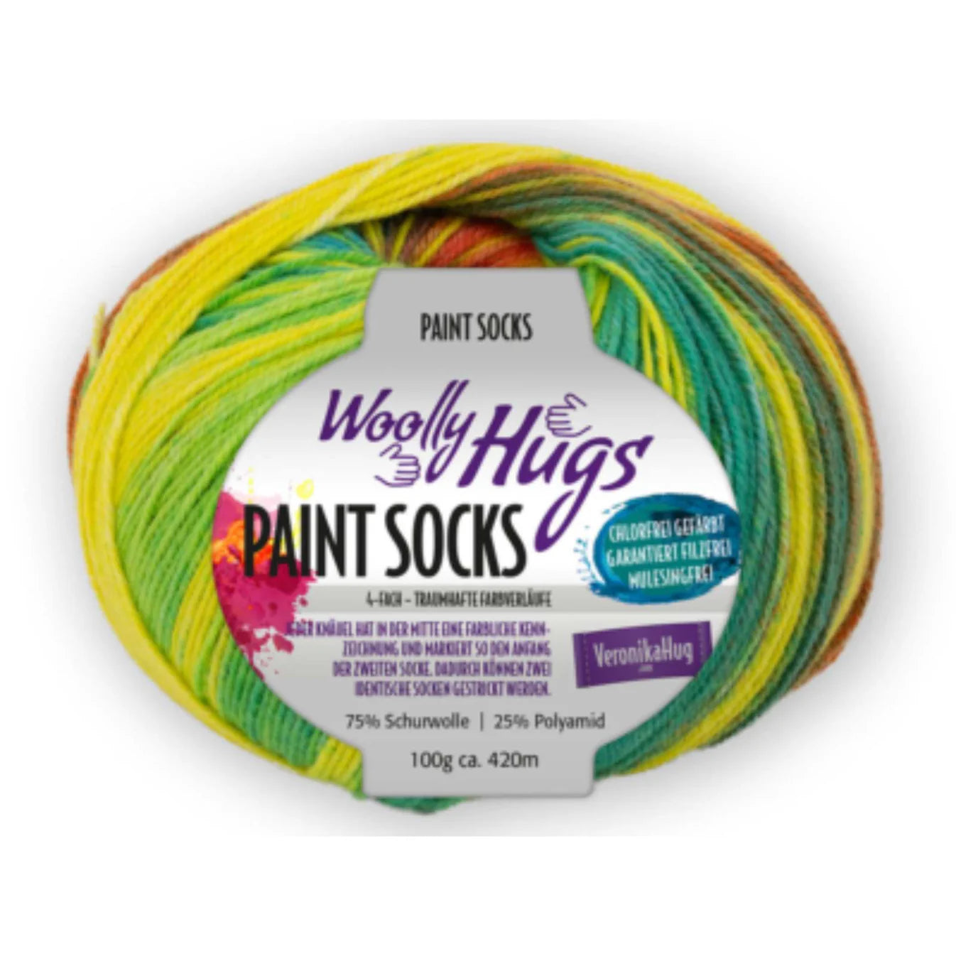 Paint Socks by Woolly Hugs