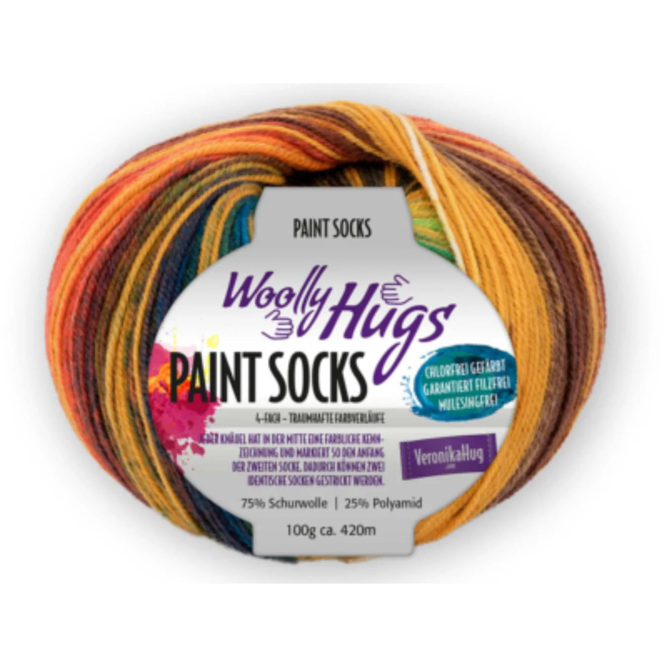 Paint Socks by Woolly Hugs