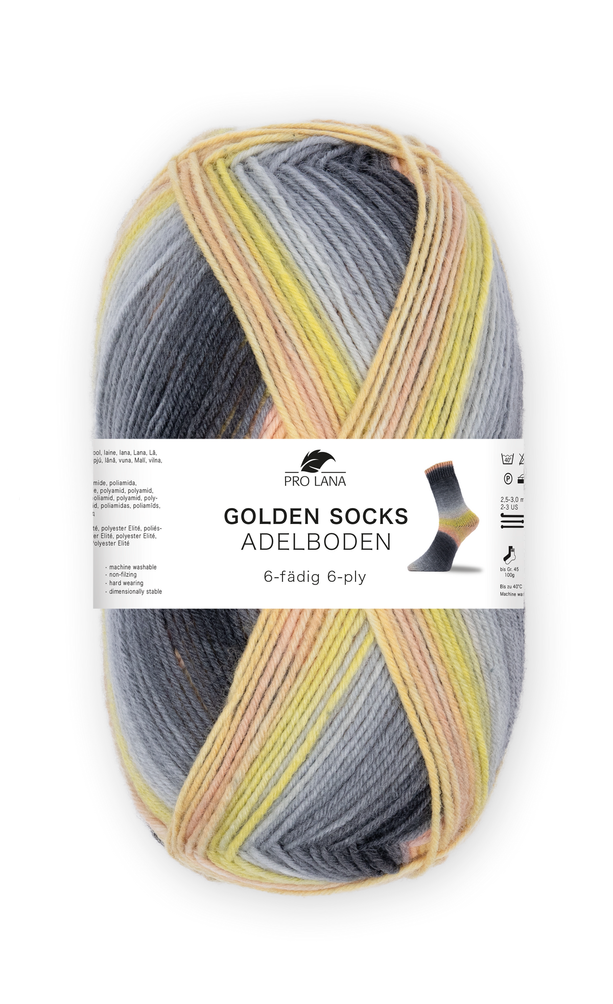 Golden Socks Adelboden 6-fach by Pro Lana