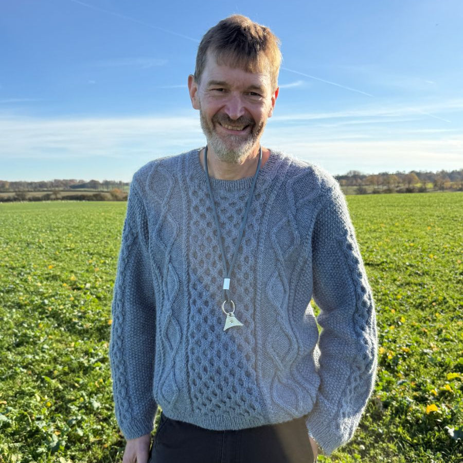 Dagmar Sweater Man – Petite Knit - gedruckte Anleitung