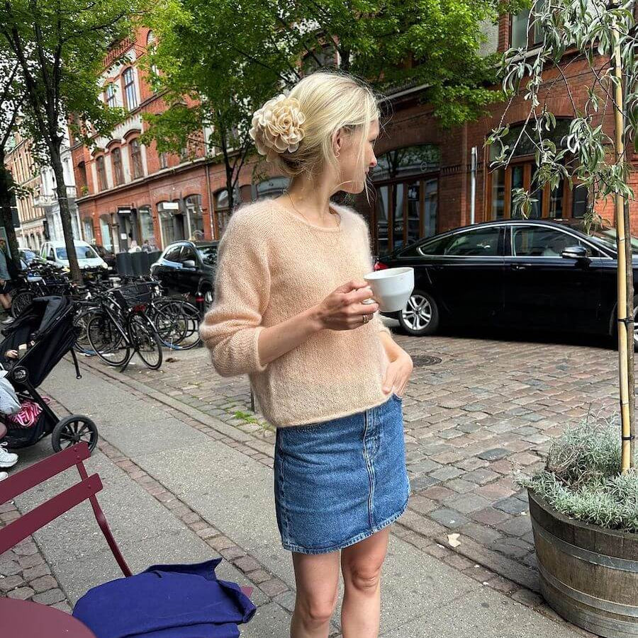 Kumulus Bluse O-Neck – Petite Knit - gedruckte Anleitung