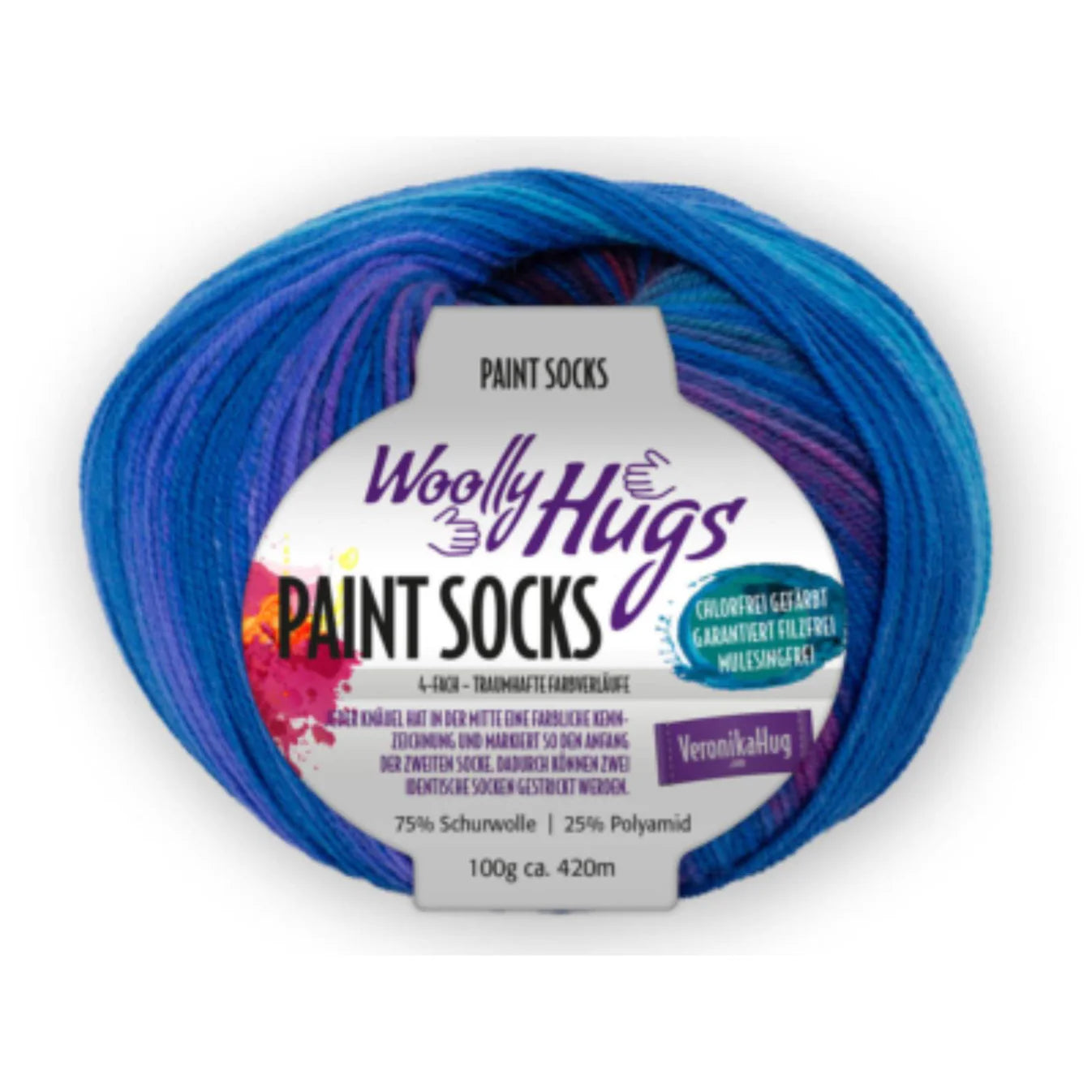 Paint Socks by Woolly Hugs