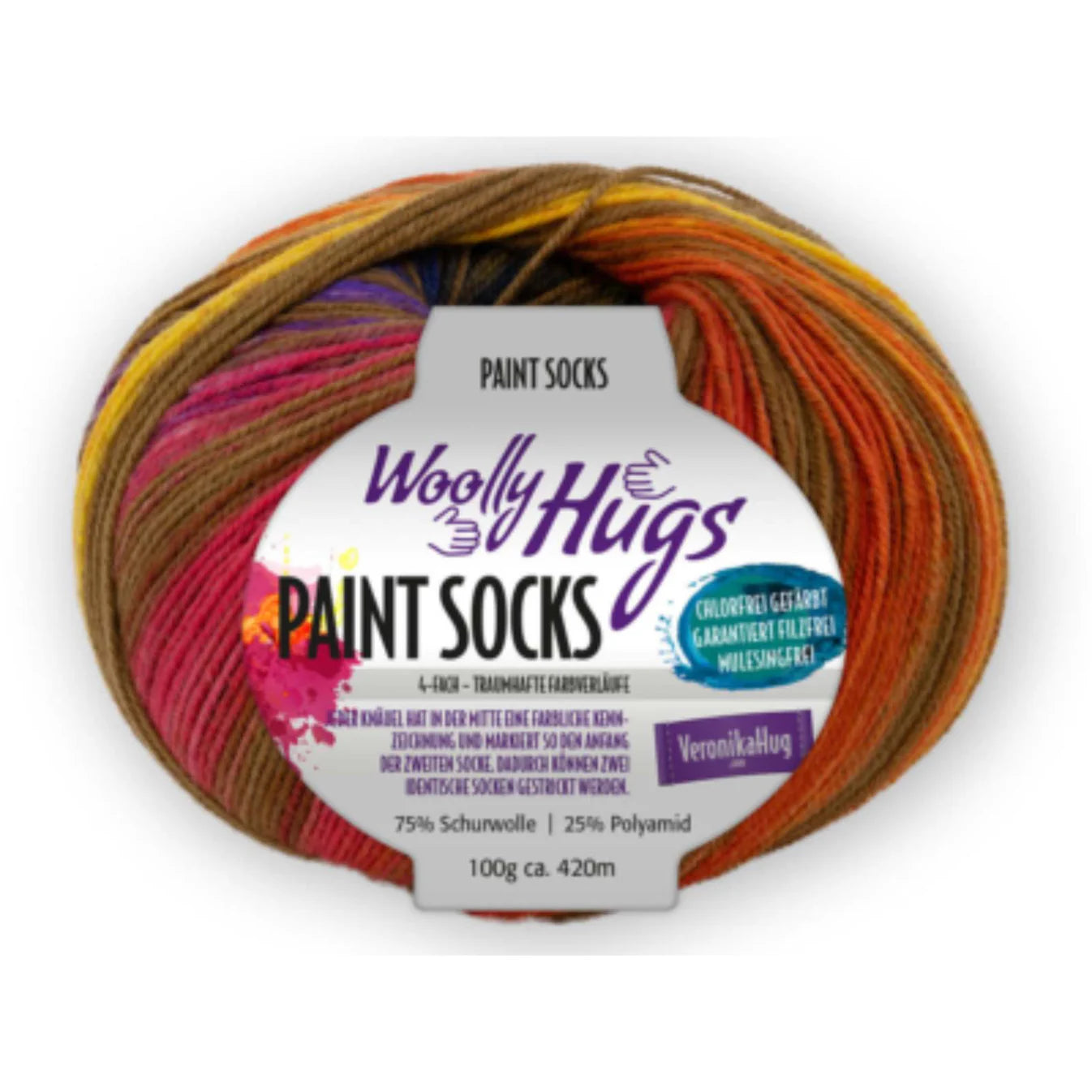 Paint Socks by Woolly Hugs