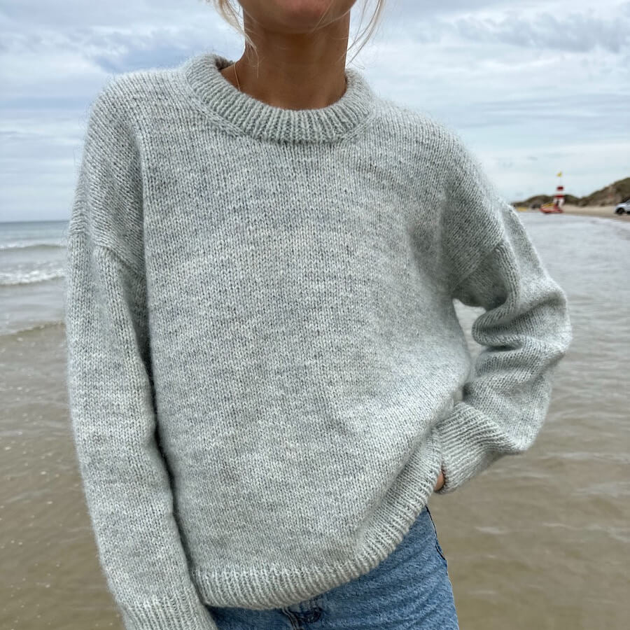 Sonja Sweater – Petite Knit – Strickpaket aus der Peruvain Hignland Wool by Filcolana ab 60 €