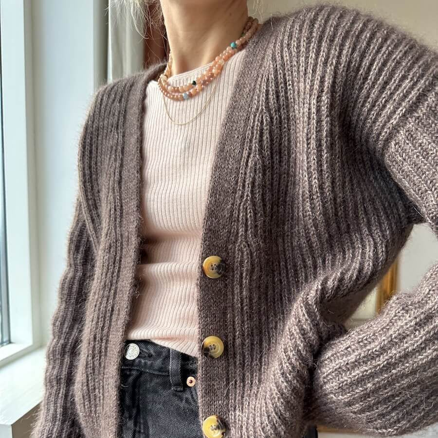 Agnete Cardigan – Petite Knit - gedruckte Anleitung