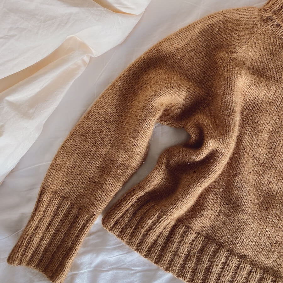 Caramel Sweater – Petite Knit - gedruckte Anleitung