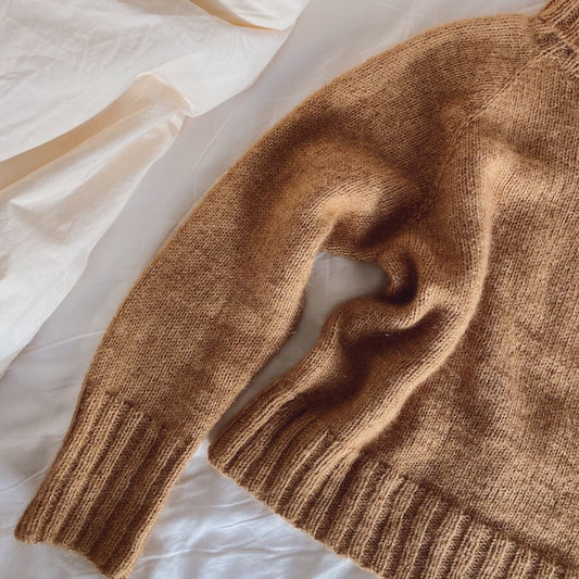 Caramel Sweater – Petite Knit - gedruckte Anleitung
