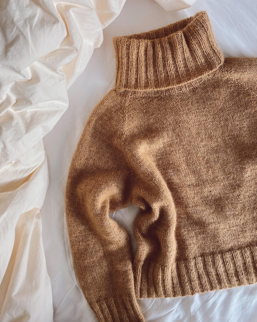 Caramel Sweater – Petite Knit - gedruckte Anleitung
