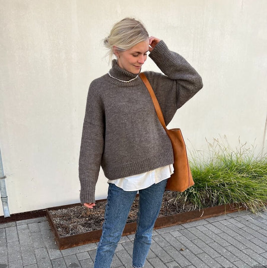 Chesnut Sweater – Petite Knit - gedruckte Anleitung