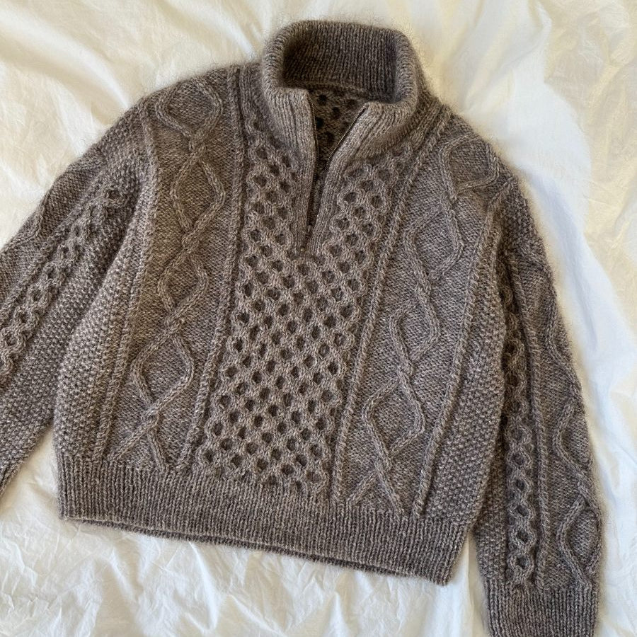 Dagmar Zipper Sweater – Petite Knit - gedruckte Anleitung
