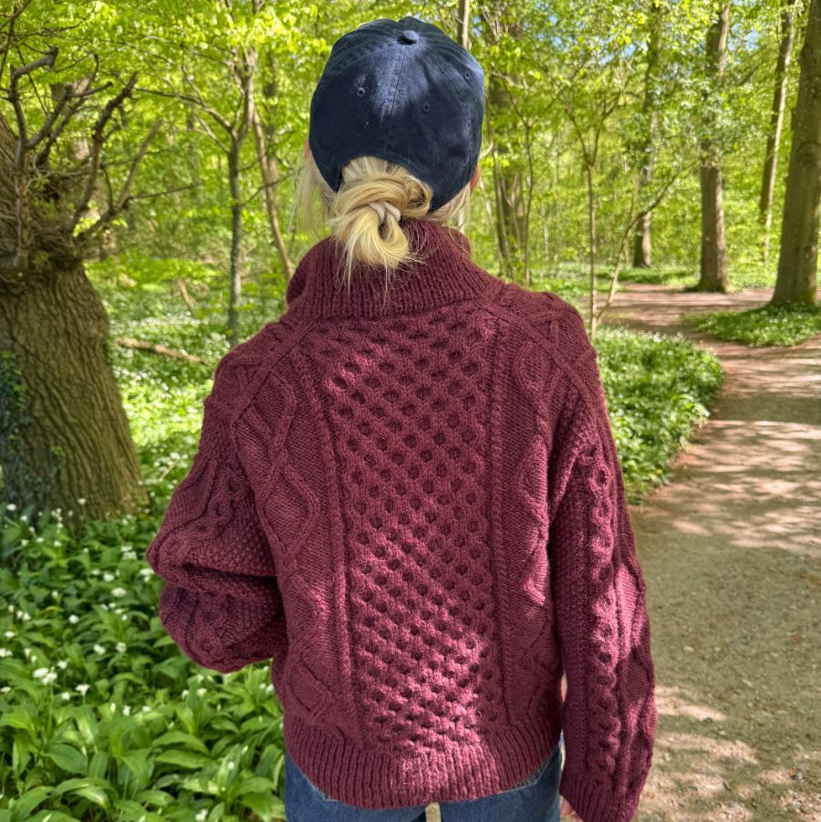 Dagmar Zipper Sweater – Petite Knit - gedruckte Anleitung