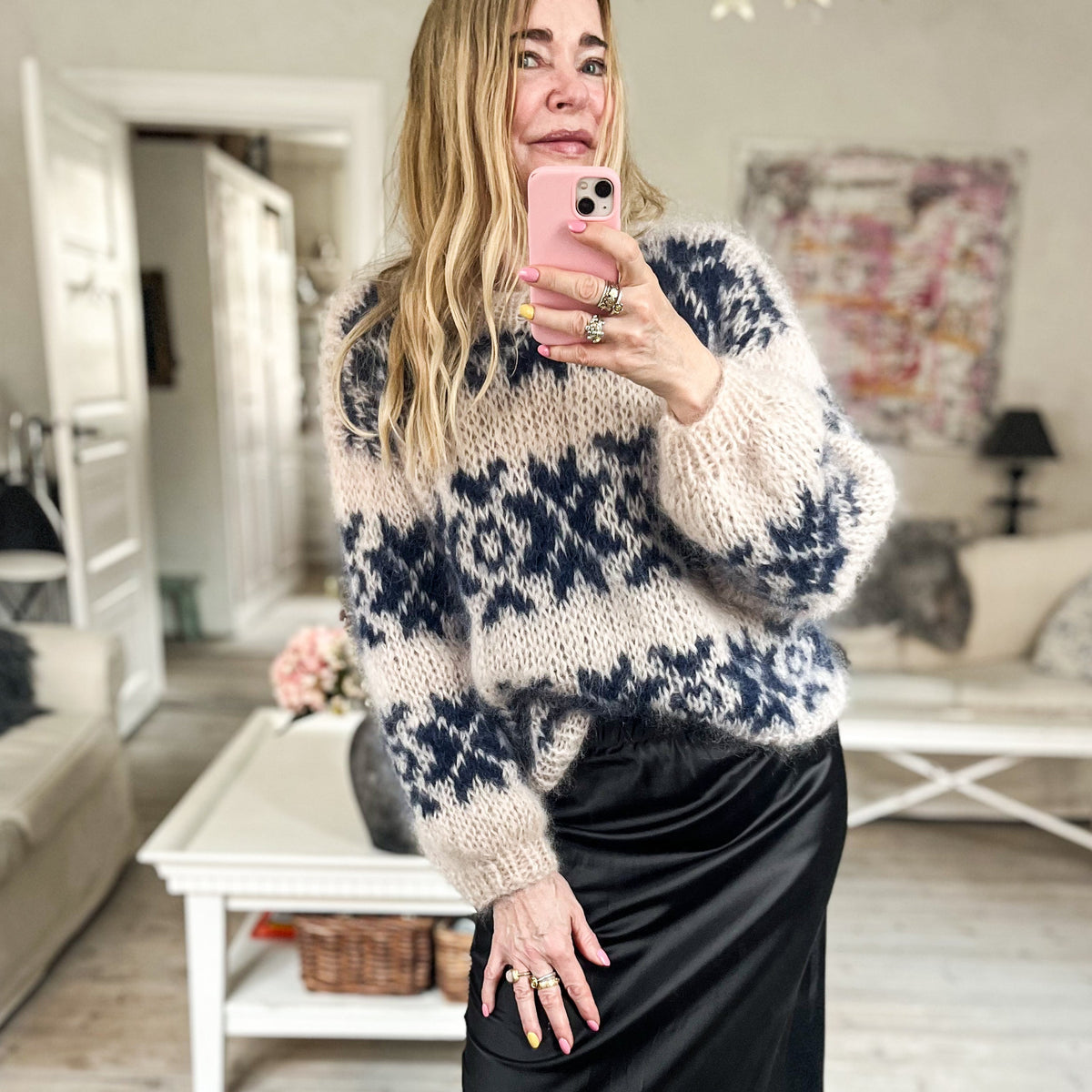 Vera Sweater Mohair by Sandknit, Strickpaket aus der Bella oder Bella Color by Permin ab 103,50 €