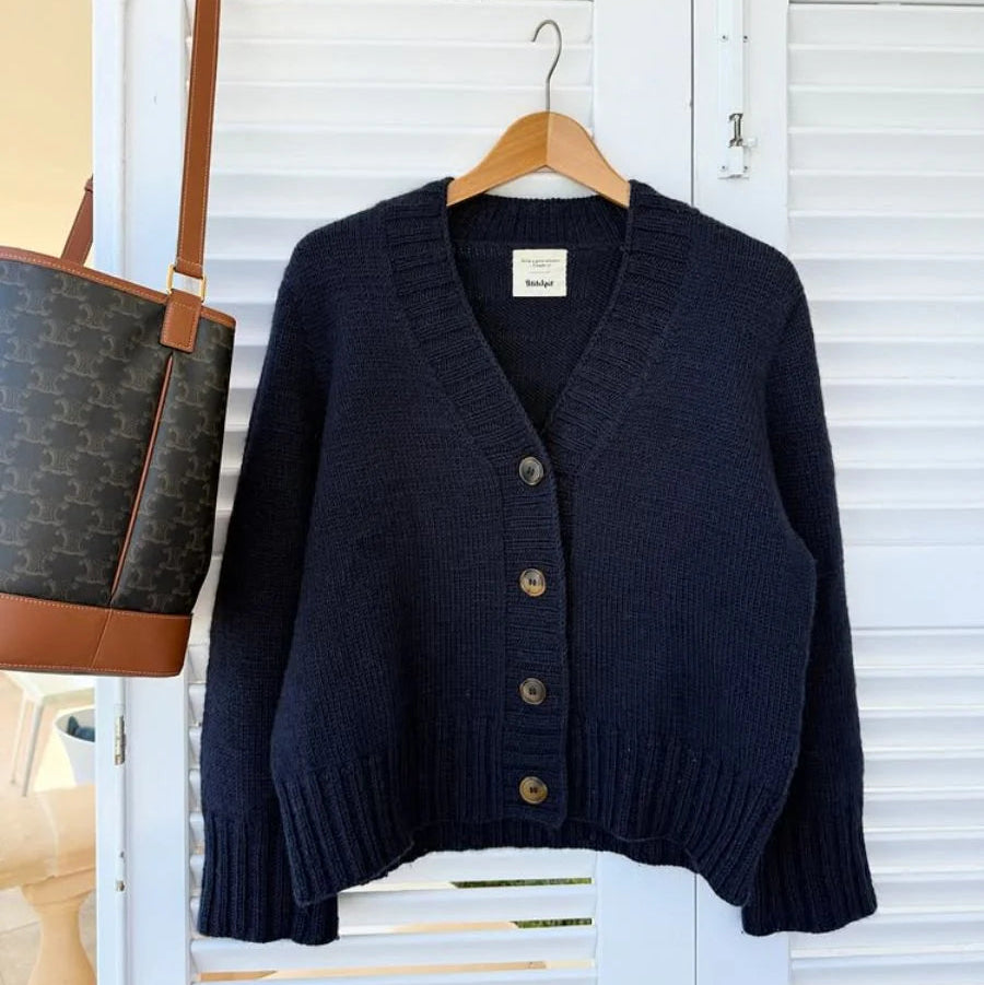 Eva Cardigan – Petite Knit - gedruckte Anleitung