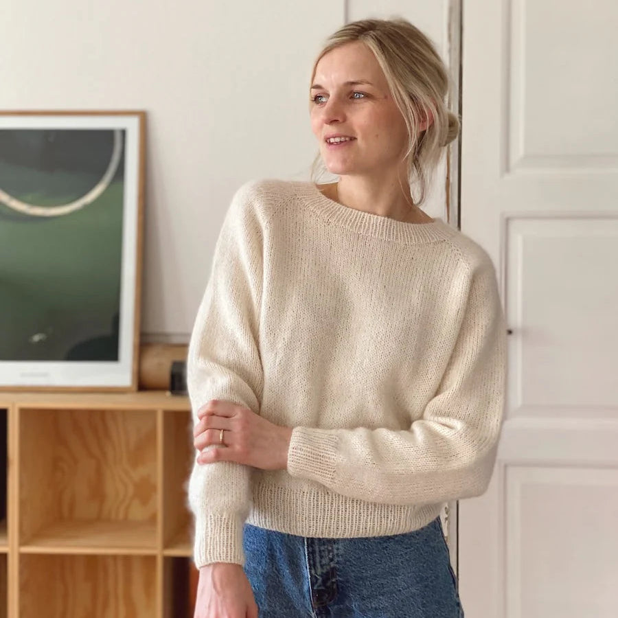 Kein Schnickschnack Pullover – Petite Knit - gedruckte Anleitung