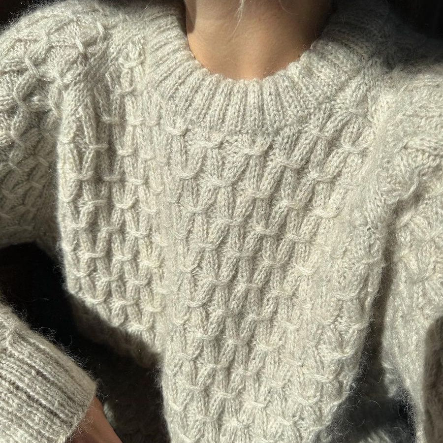 Jenny Sweater – Petite Knit - gedruckte Anleitung