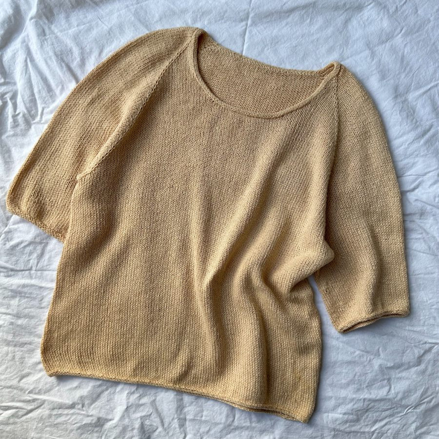 Kumulus Tee O-Neck – Petite Knit - gedruckte Anleitung