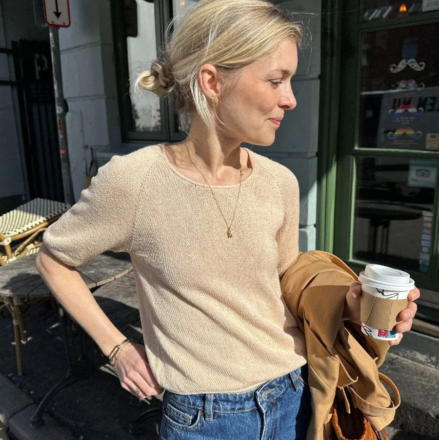 Kumulus Tee O-Neck – Petite Knit - gedruckte Anleitung