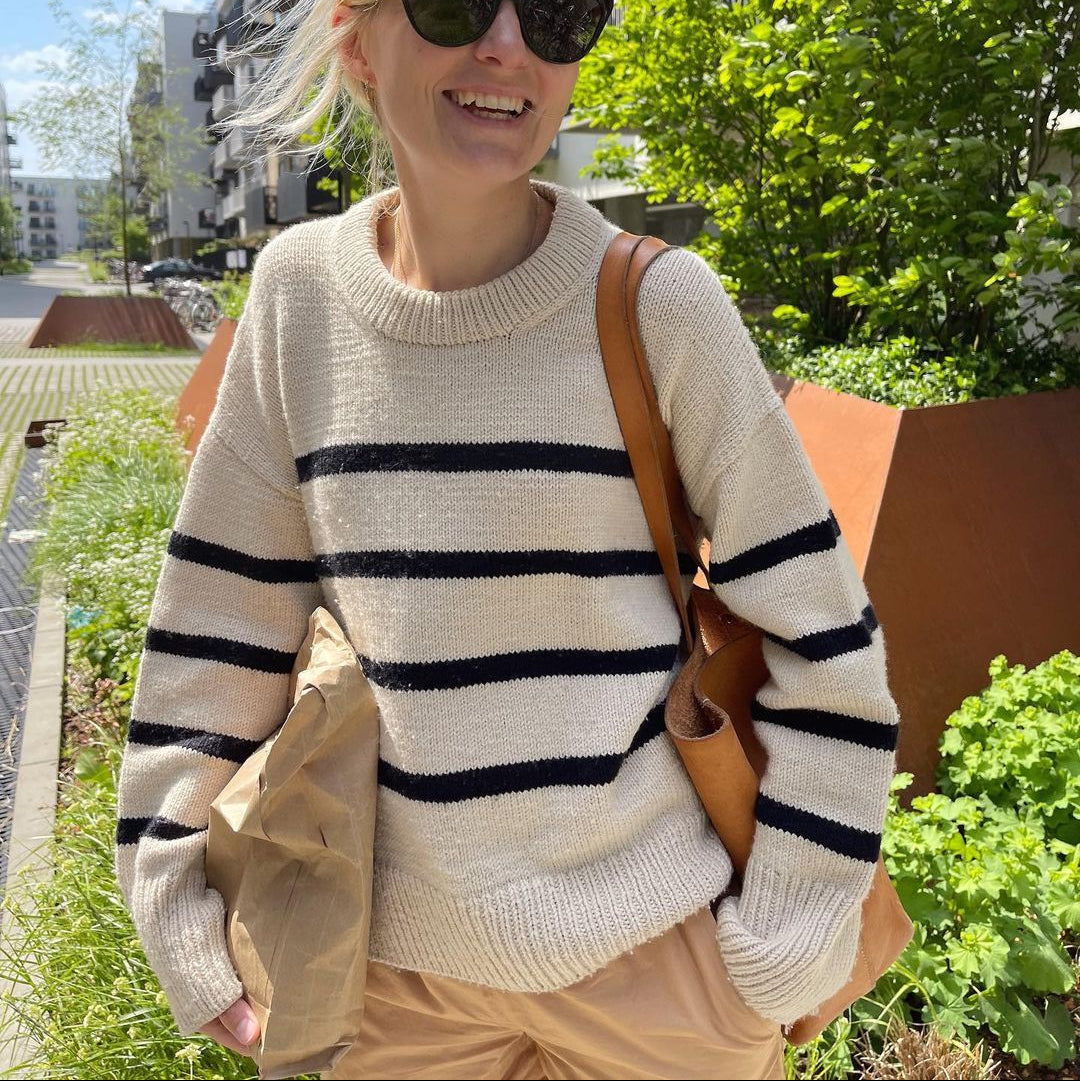 Marseille Sweater – Petite Knit - gedruckte Anleitung