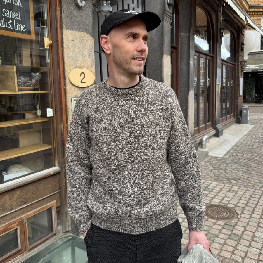 Melange Sweater Man – Petite Knit - gedruckte Anleitung