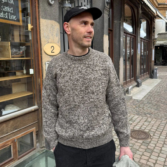 Melange Sweater Man – Petite Knit - gedruckte Anleitung