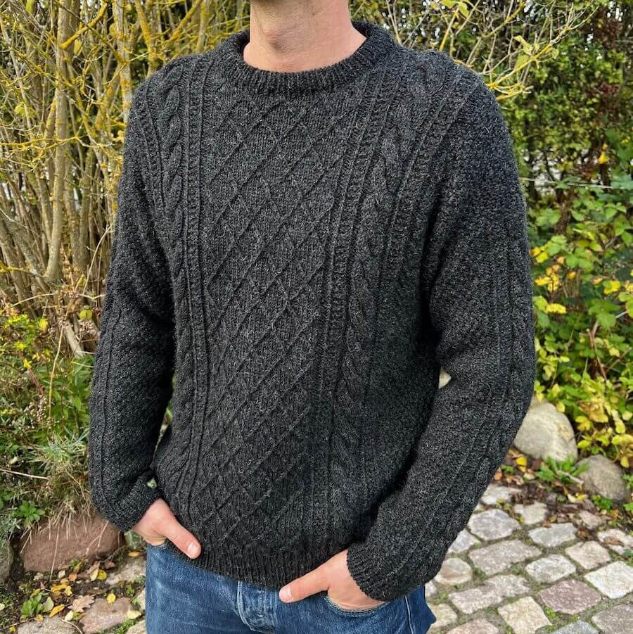 Mobby Sweater Man – Petite Knit - gedruckte Anleitung