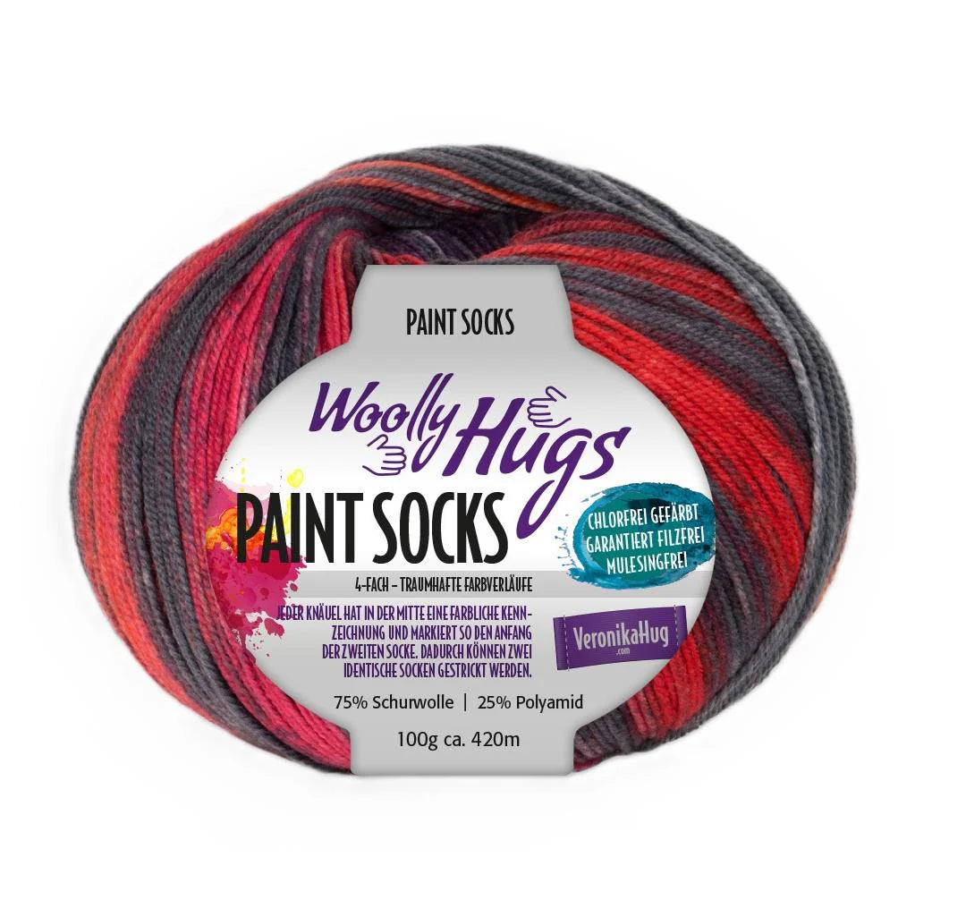 Paint Socks by Woolly Hugs