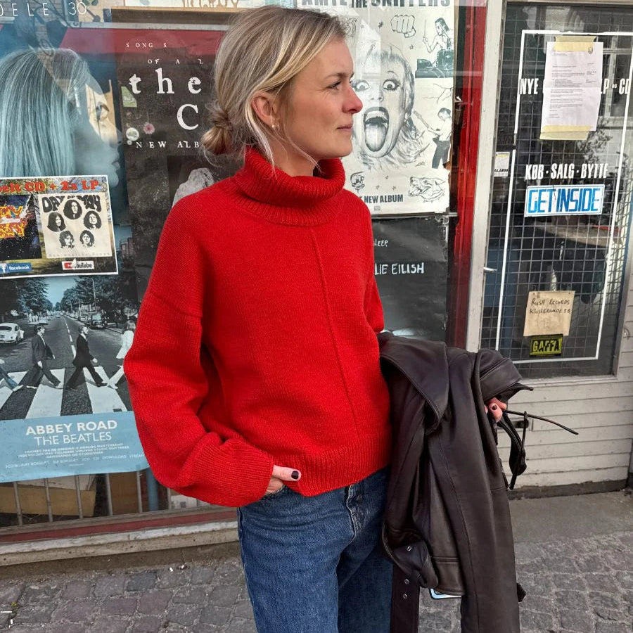 Scarlet Sweater – Petite Knit - gedruckte Anleitung