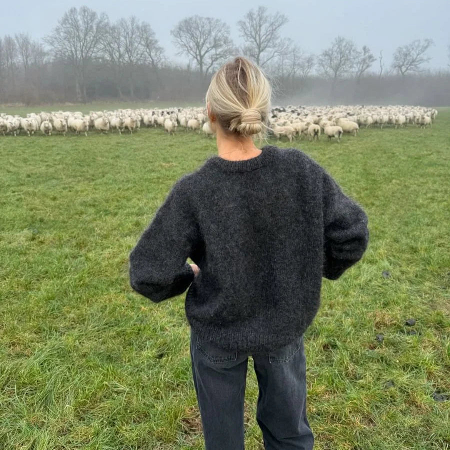Sonja Sweater – Petite Knit – Strickpaket aus der Peruvain Hignland Wool by Filcolana ab 60 €