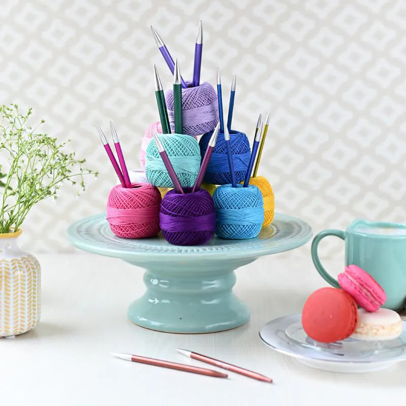 Austauschbare Nadelspitzen 10 cm Zing von KnitPro