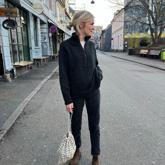Zipper Sweater Light – Petite Knit - gedruckte Anleitung
