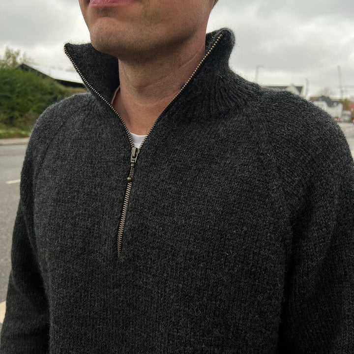 Zipper Sweater Light Man – Petite Knit - gedruckte Anleitung